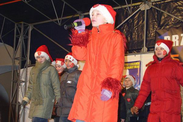 Dominika  Zdybek jako wity  Mikoaj